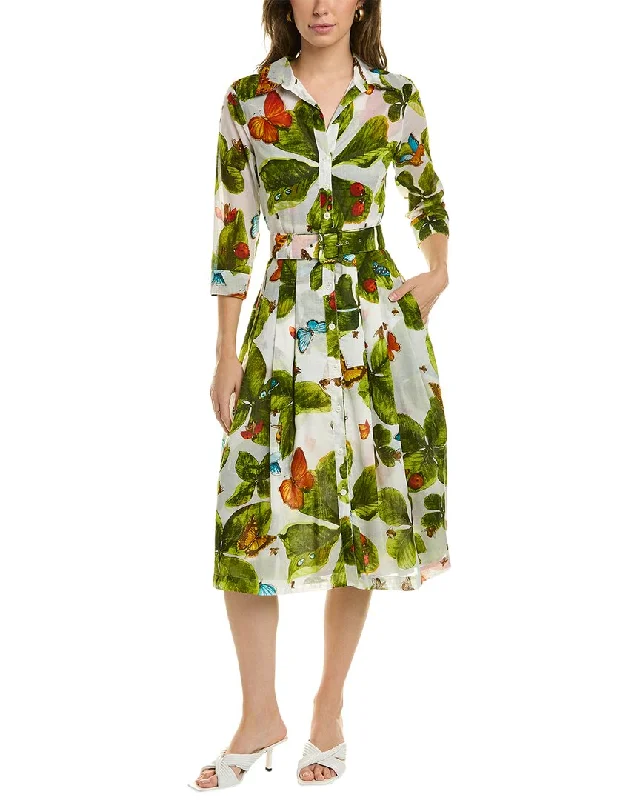 Samantha Sung Audrey 3 Shirtdress Stylish Shirt Dress