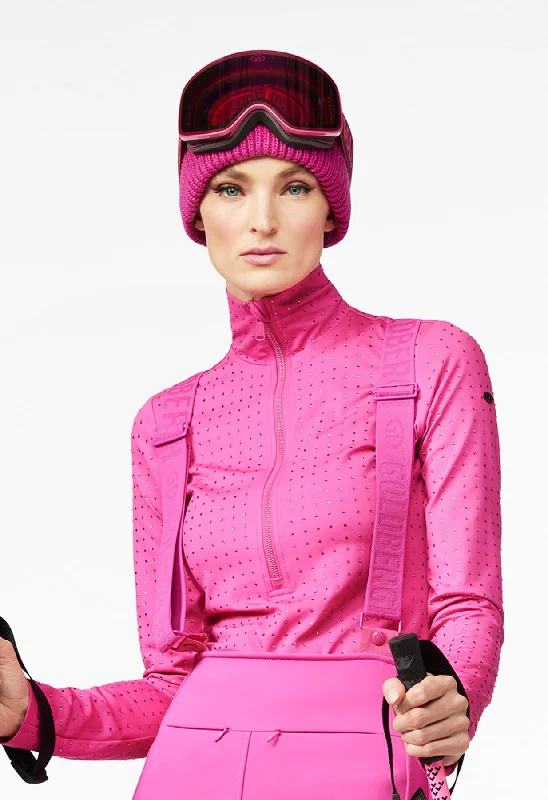 Goldbergh Spark Ski Pully in Pink Stylish Sweatshirt Look