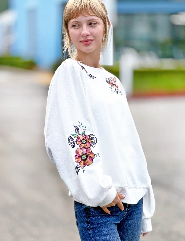 Fall Blossom Sweatshirt Comfortable Hoodie Sweatshirt