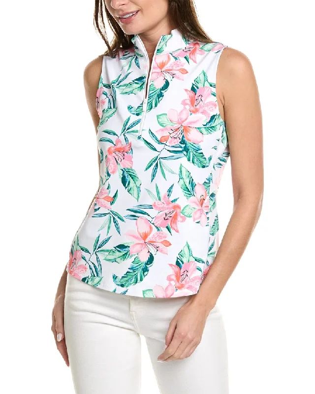 Tommy Bahama Aubrey Getaway Orchid Mock Top Best sweaters for layering