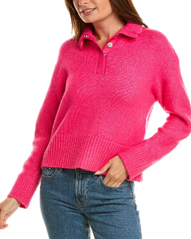 525 America Luxe Boxy Snap Front Pullover Best sweaters for cozy nights