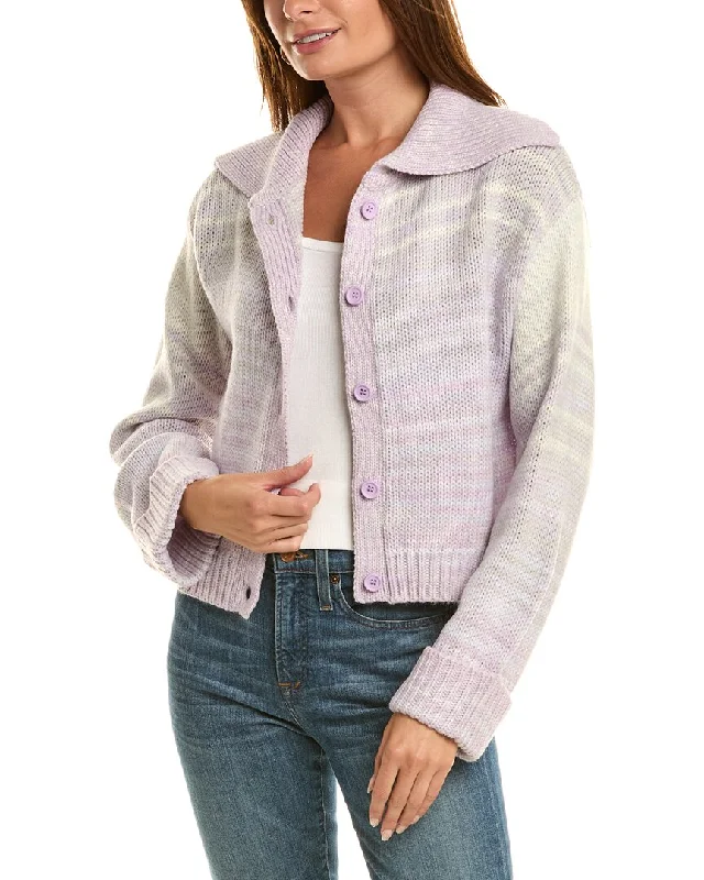 525 America Ombre Chunky Collar Cardigan Fall sweaters