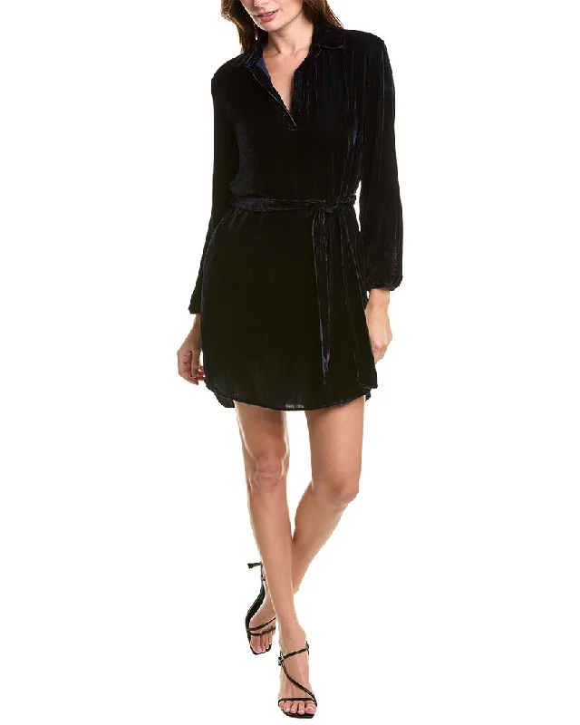 Bella Dahl Silk-Blend Tunic Dress Best sweaters for cold weather