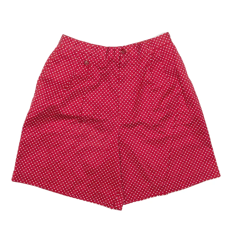 LIZ CLAIBORNE Skort Casual Shorts Red Loose Polka Dot Womens XXS W26 Party sweaters