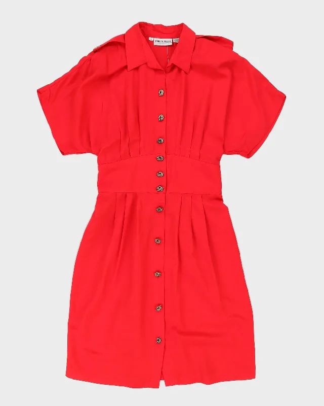 00s Red Midi Dress - L Best midi dresses for elegant looks