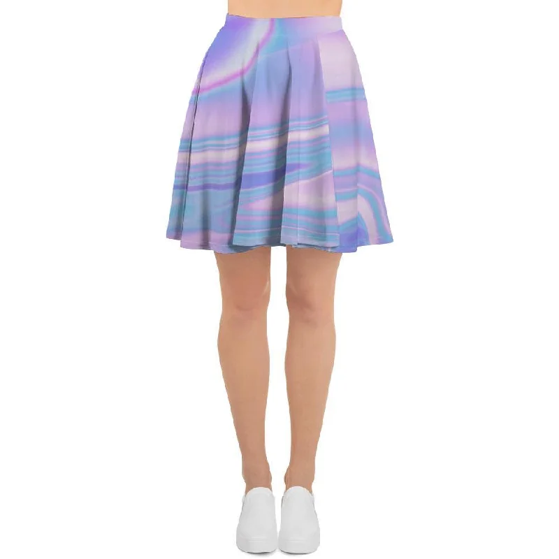 Abstract Holographic Women's Skirt Corset unclassified skirts