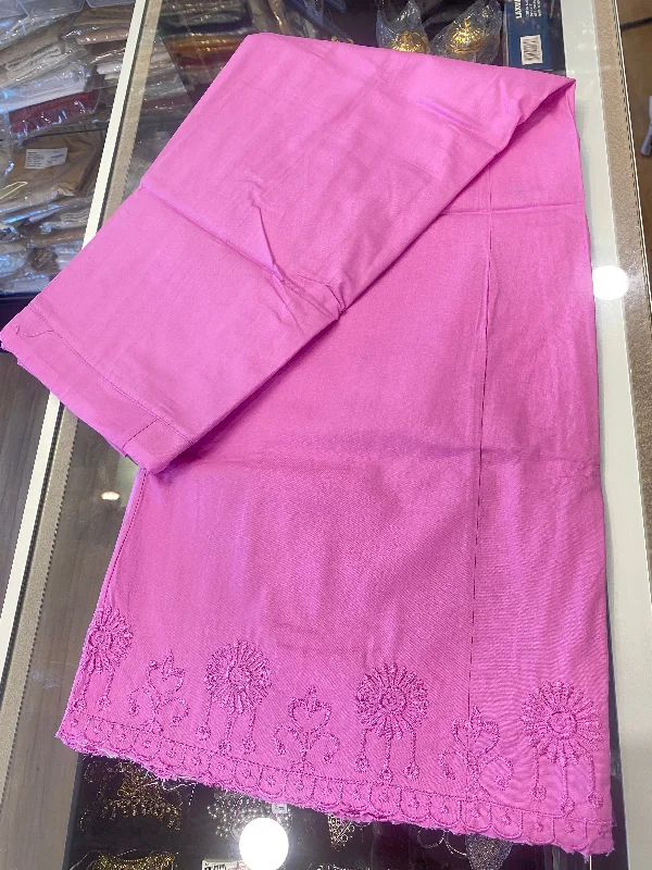 Amazing Pink Color Readymade Cotton Petticoat For Women Ruffled unclassified skirts