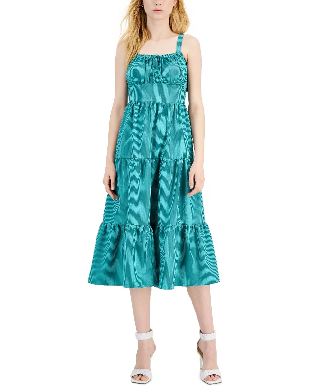 INC International Concepts Womens Tiered Midi Dress H&M midi dresses