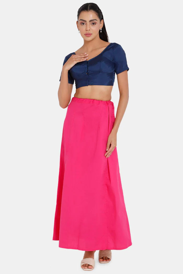 Appealing Pink Colored Cotton Readymade Petticoat For Women Luxury unclassified skirts