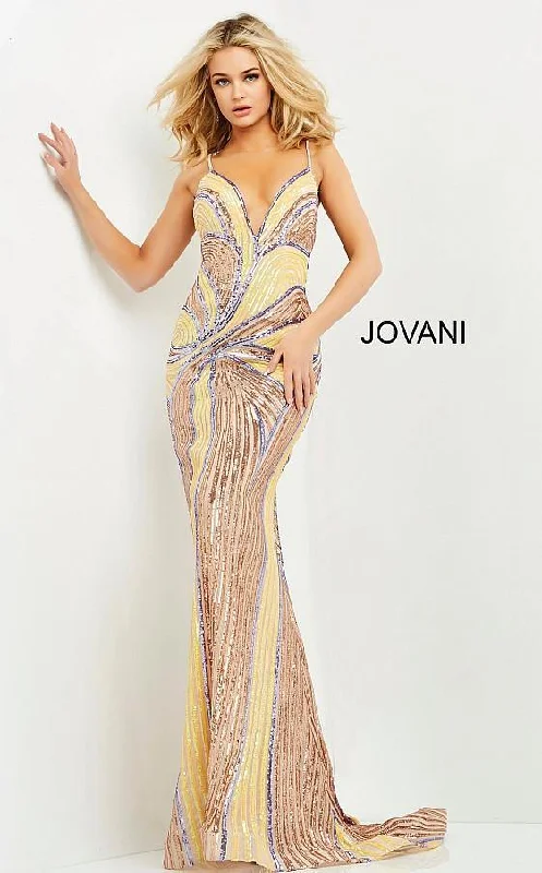 Jovani 06757 Prom Long Formal Sexy Beaded Dress Wrap maxi dresses