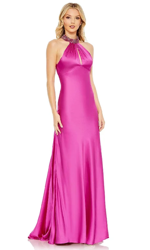 Mac Duggal 70252 - High Halter Neck Evening Dress Discounted party dresses