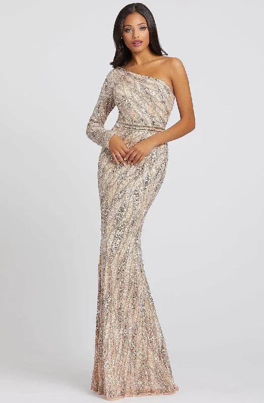 Mac Duggal Prom 4982M - Embellished One Shoulder Prom Gown Engagement party dresses