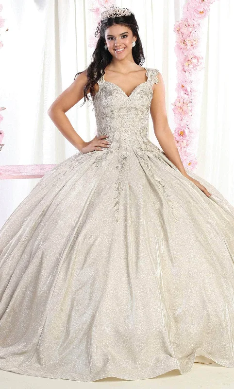 May Queen LK178 - Lace Detailed Quinceanera Ballgown Best party dresses for dancing