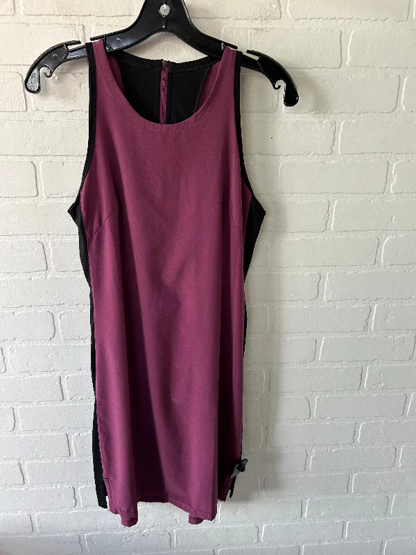 Athletic Dress By Smartwool In Purple, Size: S Stretchy unclassified dresses