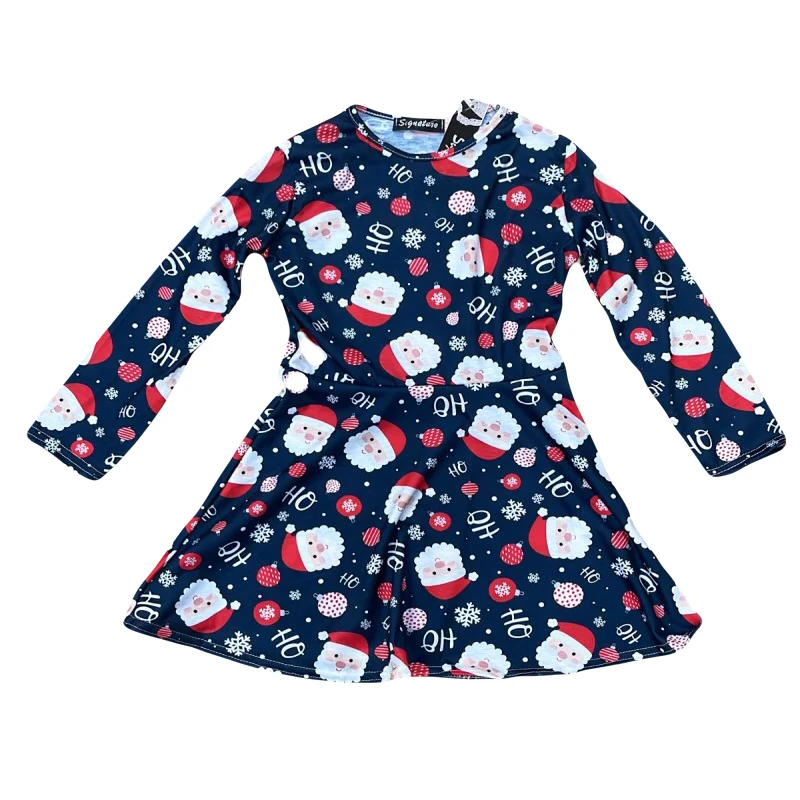 Baby Girls Christmas Dress High-low unclassified dresses