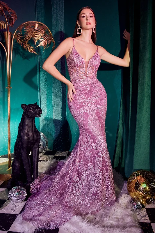 Cinderella Divine: Shimmering Mermaid Gown for Enchanting Evenings (CC2189) Velvet unclassified dresses