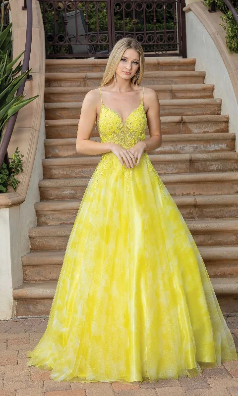 Tie-Dye Prom Ball Gown with Sheer Sides High-end unclassified dresses