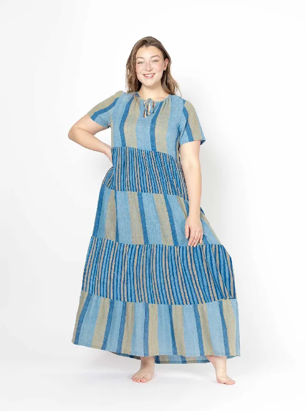 daze dress | regenerative collection 24 | bluebell Long unclassified dresses