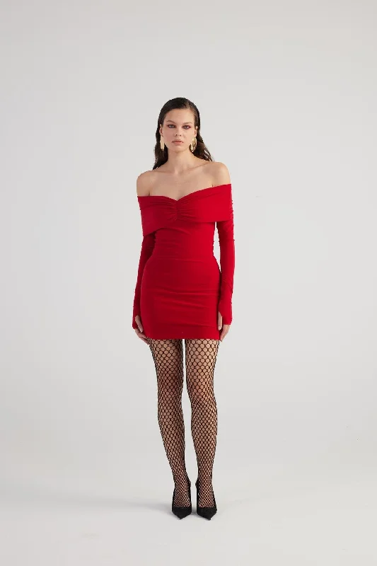 Dreamer Dress Red Stylish unclassified dresses