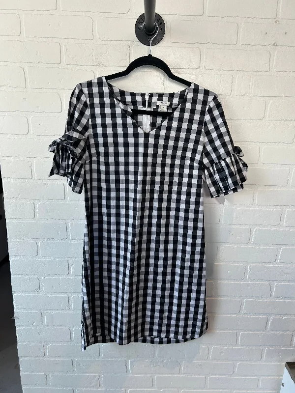 Dress Work By J. Crew In Black & White, Size: Xs Bright color unclassified dresses