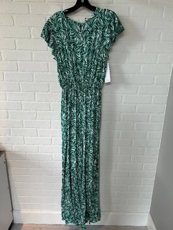 Jumpsuit APRICOT In Green & White, Size: S Office unclassified dresses