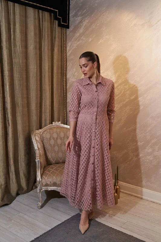 Pink Siera Dress Knitted unclassified dresses