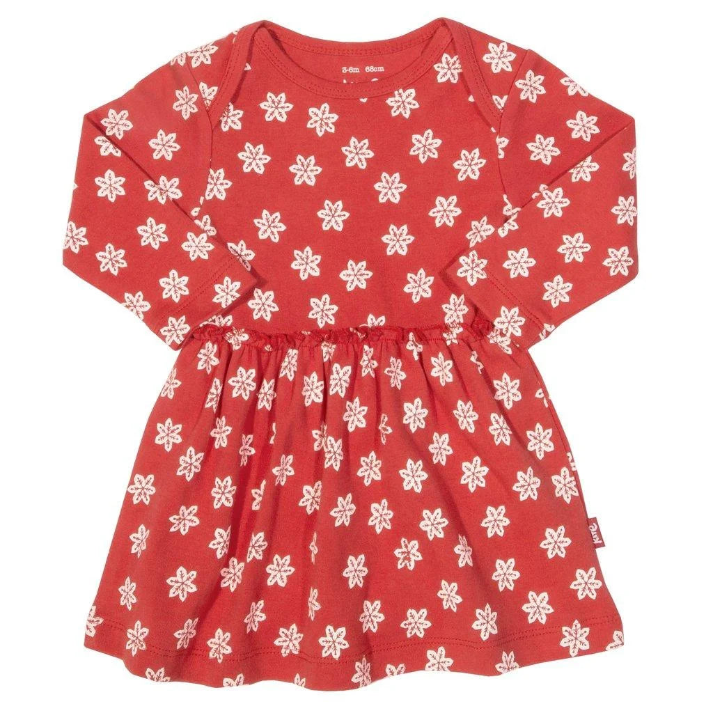 Baby Girls Organic Snowflake Body Dress Everyday wear unclassified dresses