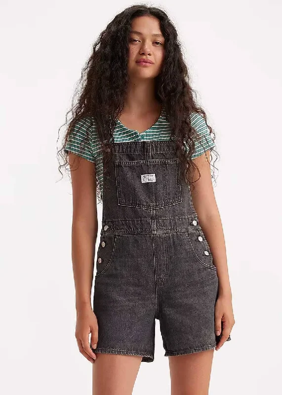 Levi's Vintage Shortalls - Loose Live Wire Fringed Mini Skirt